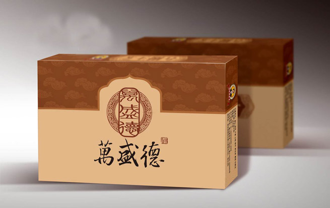 萬(wàn)盛德老字號(hào)食品logo設(shè)計(jì)