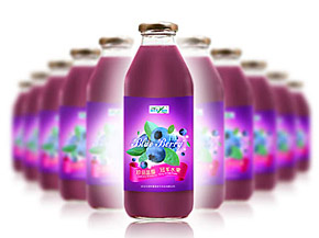 藍梅水果logo設(shè)計