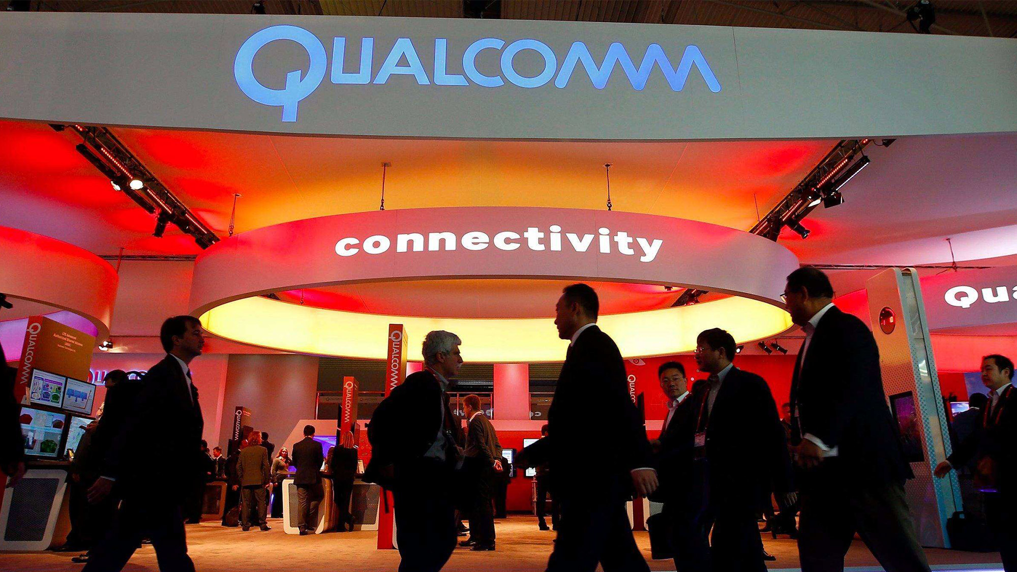 Qualcomm高通logo展會門頭 Qualcomm高通logo展會門頭/
