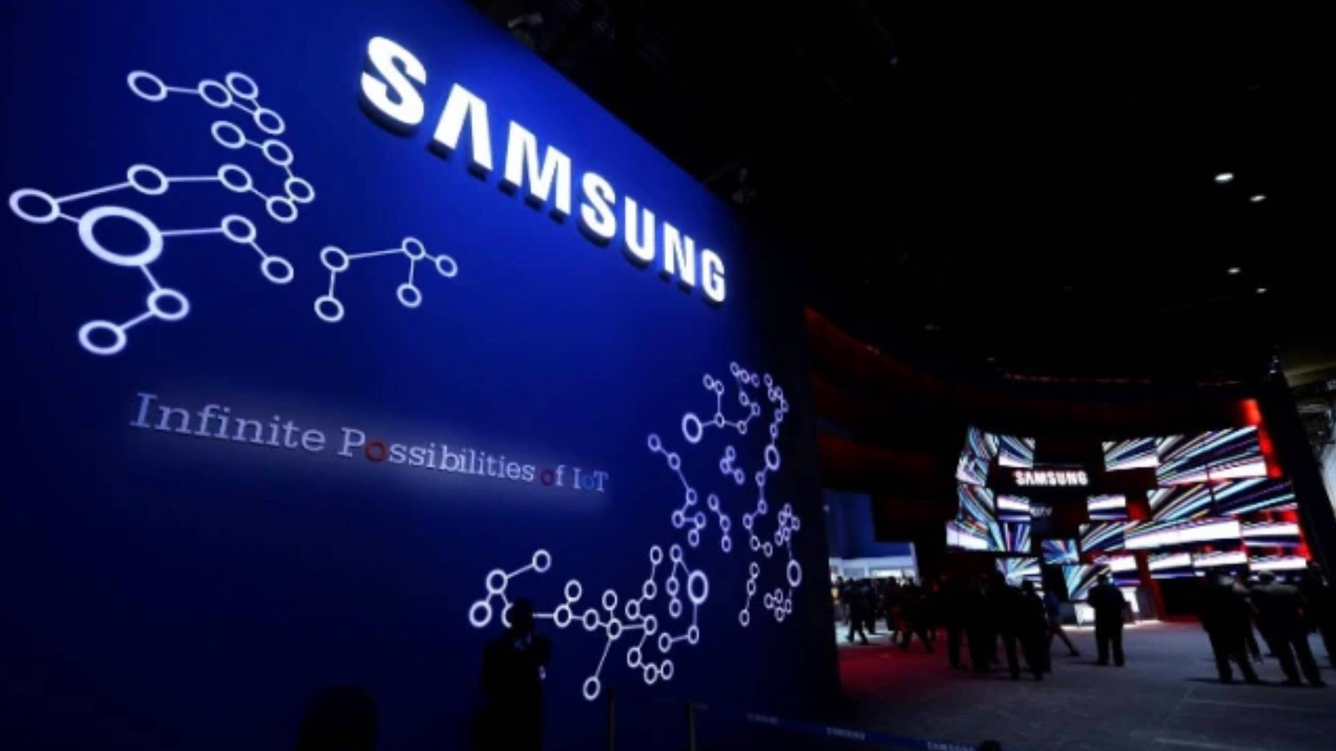 samsung三星logo設(shè)計(jì)燈光效果/