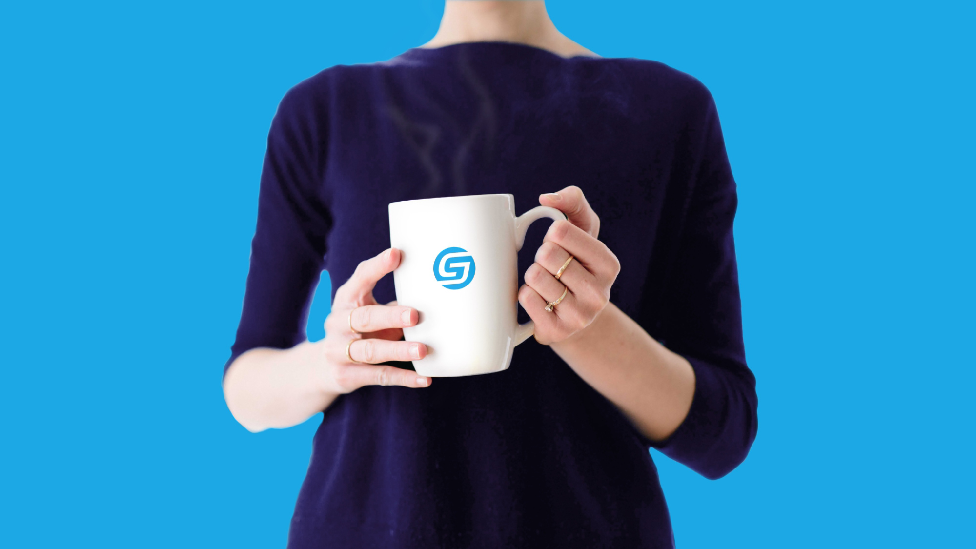 初際科技LOGO設(shè)計(jì)茶杯效果