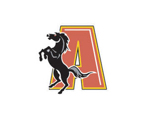 A字母與駿馬元素相結合的LOGO設計