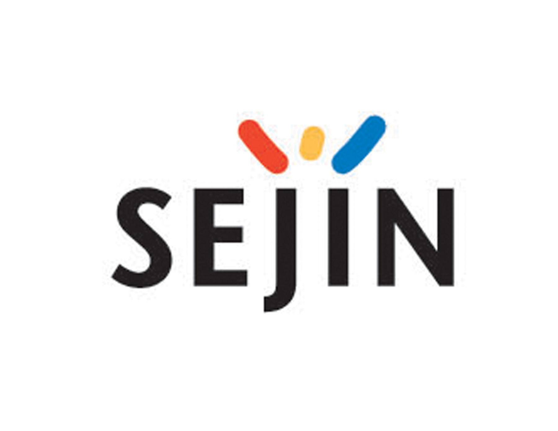 少兒培訓(xùn)LOGO設(shè)計(jì)SEJIN以J字母上方的圓點(diǎn)七妙設(shè)計(jì)為張開雙臂的人物圖案，象征積極陽光快樂。