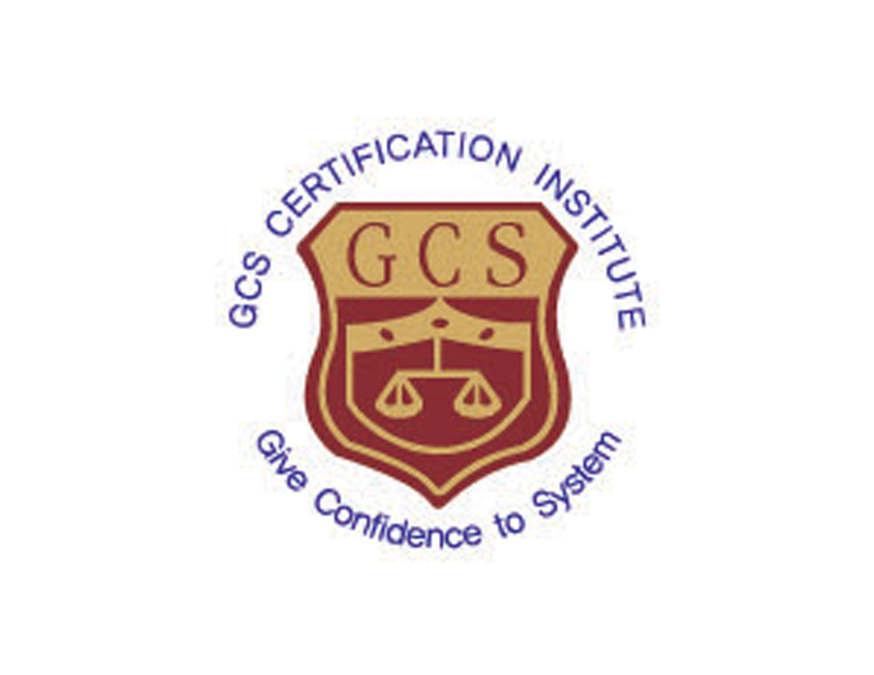 GCS深紅色的盾形加入天秤設計元素來體現律師行業(yè)特征