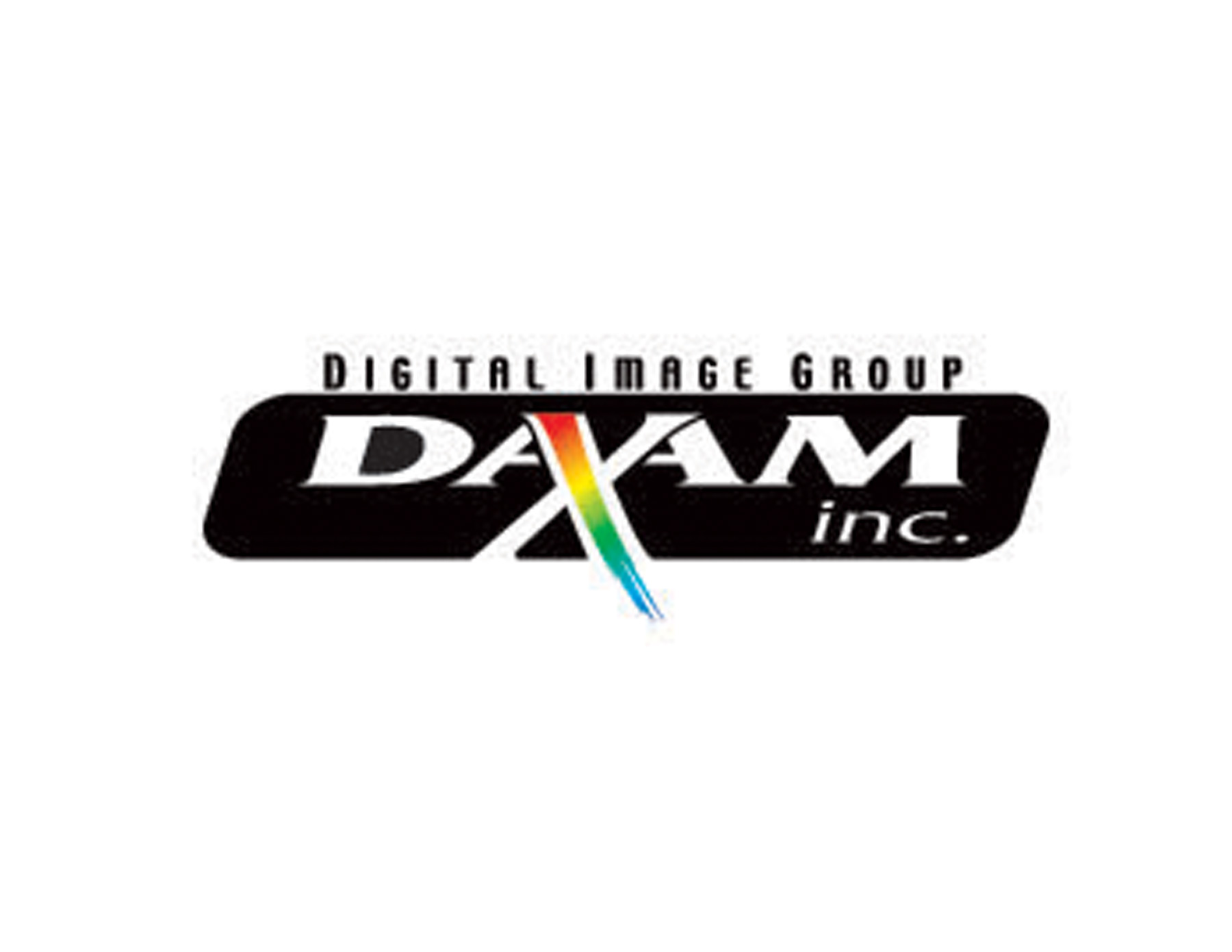 DAAM創(chuàng)意的特點在于雙A字母的設(shè)計，彩虹色的搭配使LOGO獨具一格。