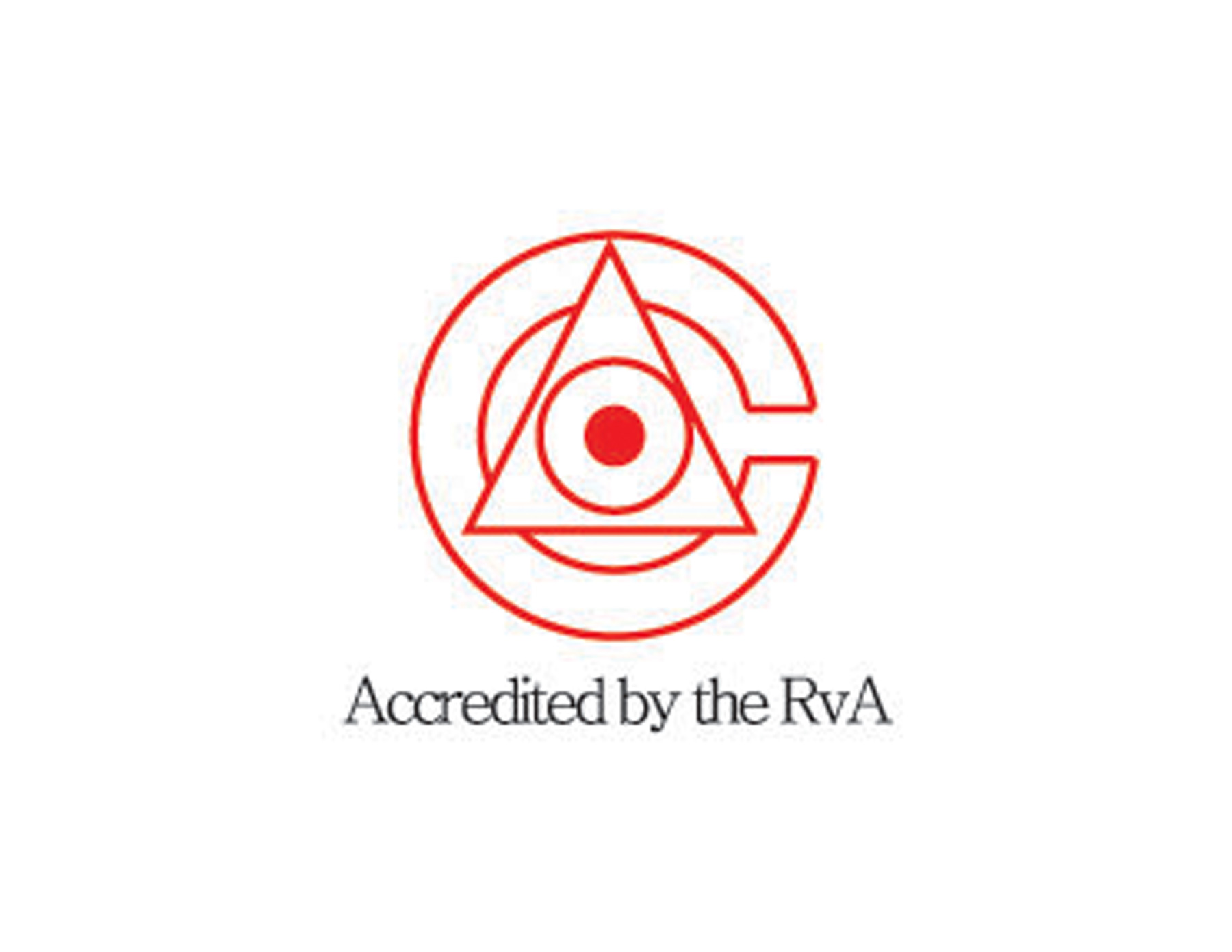 Accre開頭的紅色機(jī)械公司LOGO設(shè)計(jì)以線形字母A與C來創(chuàng)意