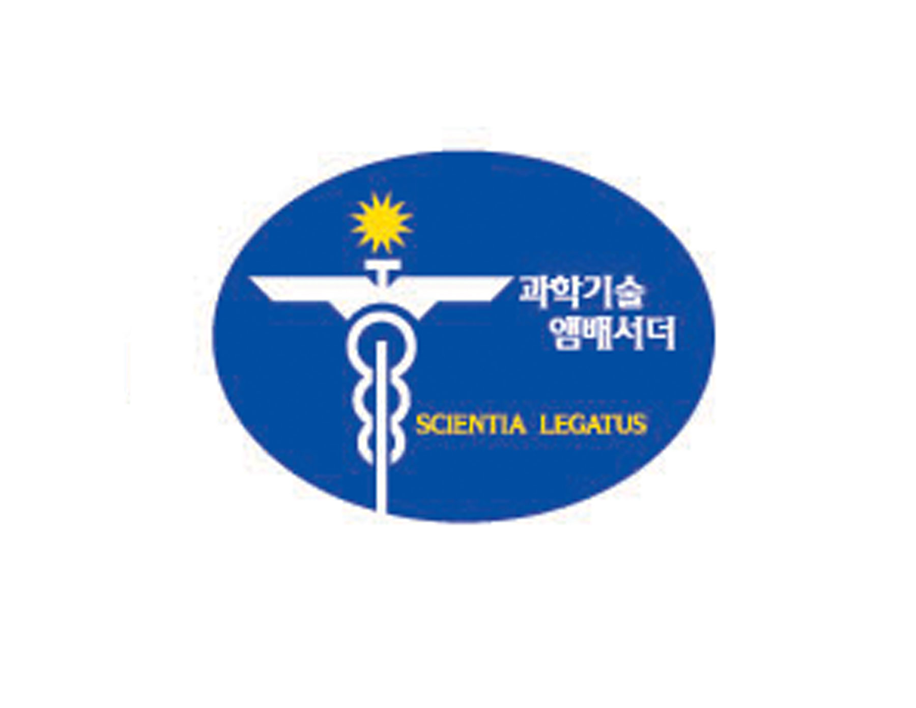 深藍色的橢圓形里設計了錨鏈的形象作為公司LOGO